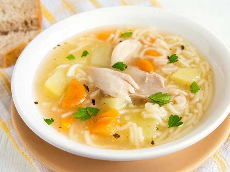 Orzo Soup With Chicken And Vegetables