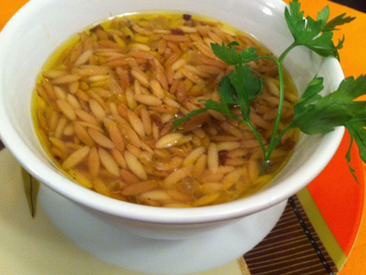Orzo soup