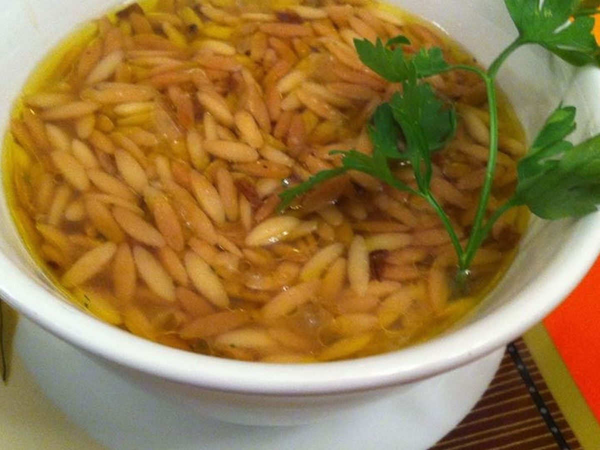 Orzo soup