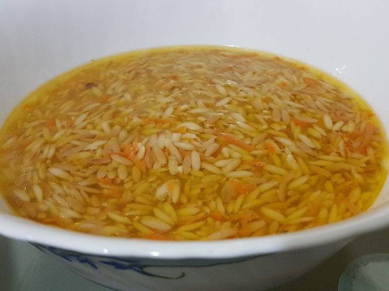 Orzo With Lemon Soup