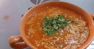 Orzo Soup With Vermicelli