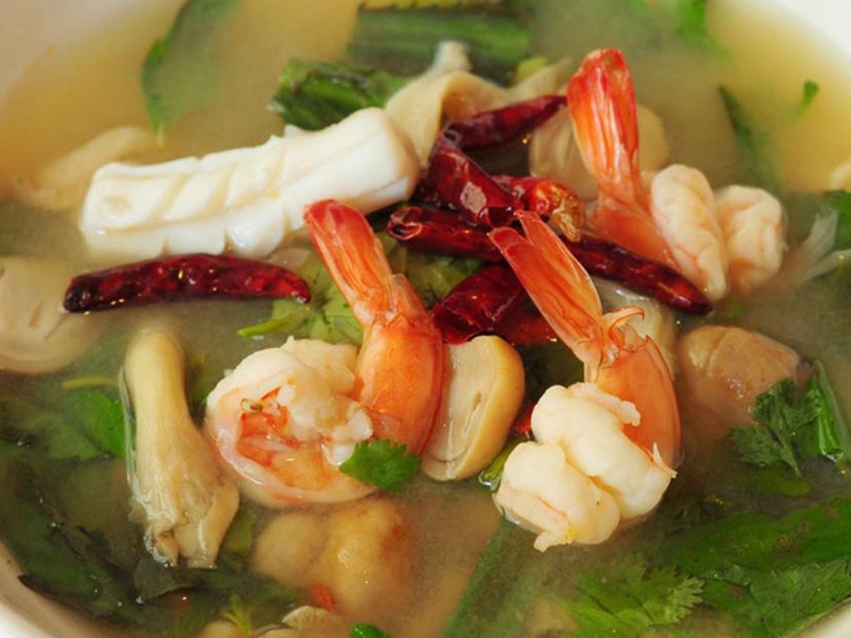 Boneless soup