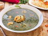 Shrimp Molokhia