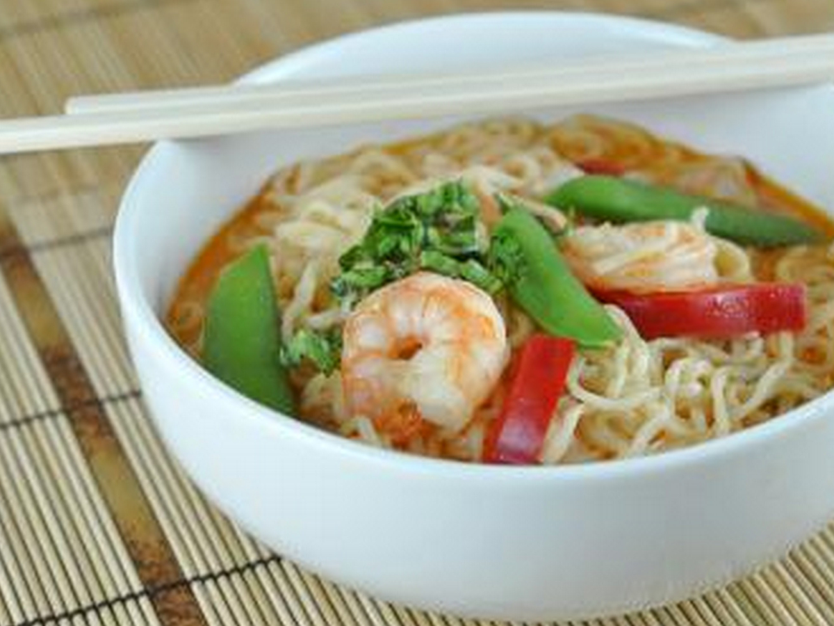 Shrimp Noodles soup