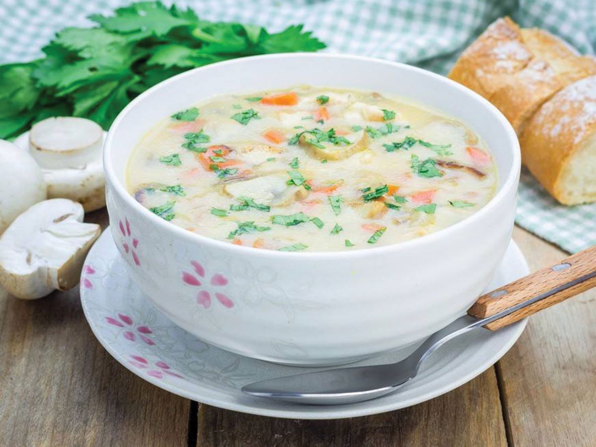 Chicken cream Soup