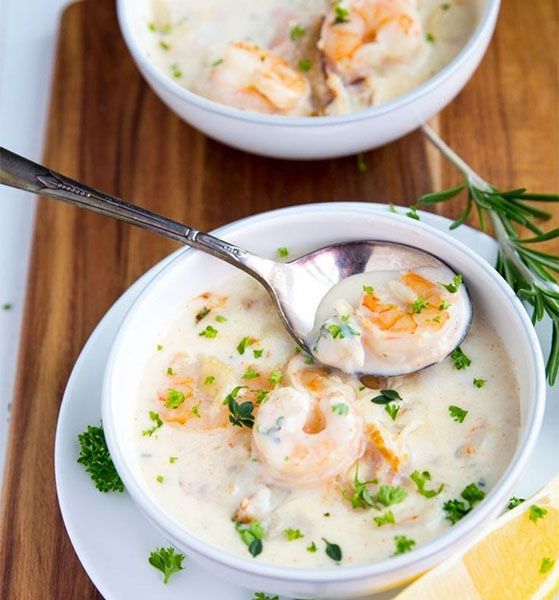 Boneless Shrimp Soup