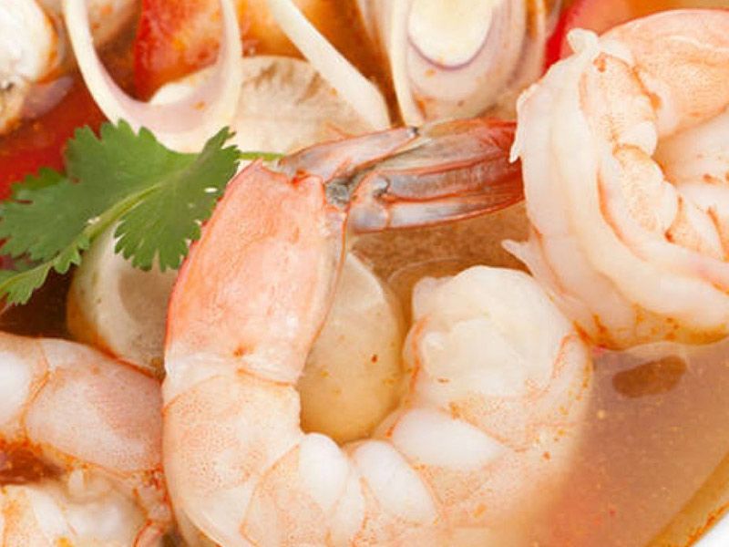 Shrimp soup