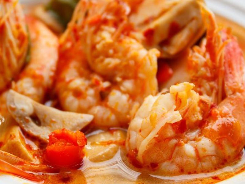 Shrimp soup