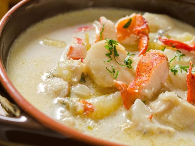 Plain Seafood Soup