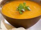 Lentil Soup With Toasted Bread