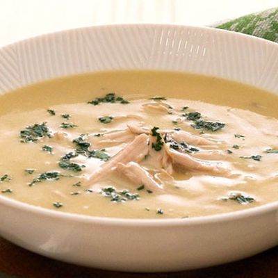 Creamy chicken soup