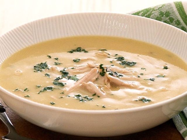 Chicken cream soup