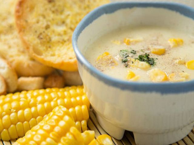 Corn cream soup