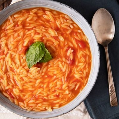 شوربة معكرونة أورزو