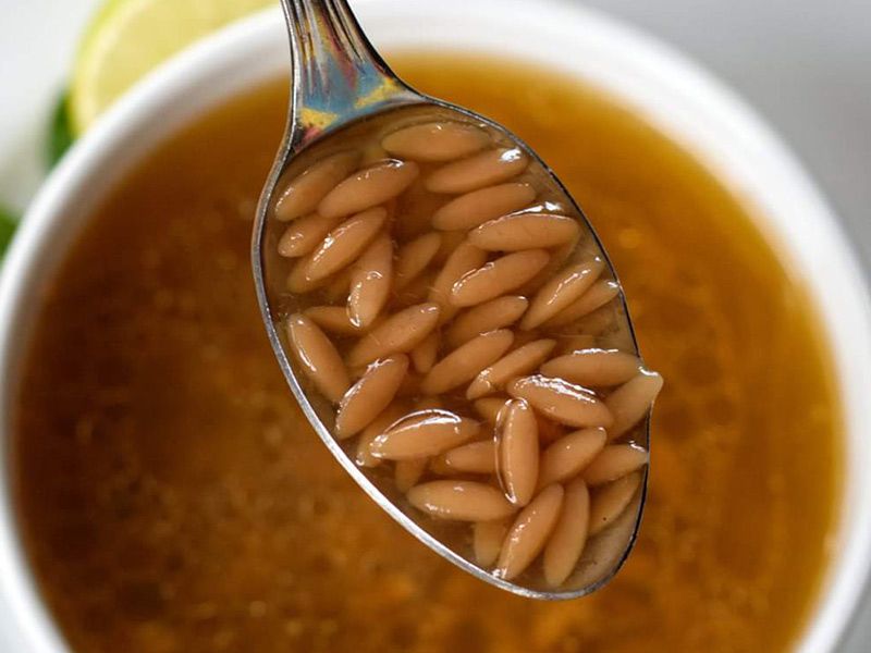 Orzo With Lemon Soup