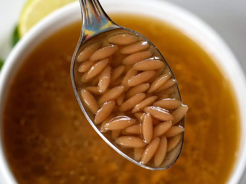 Orzo With Lemon Soup