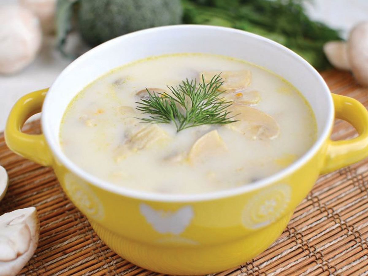 Mushroom cream Soup