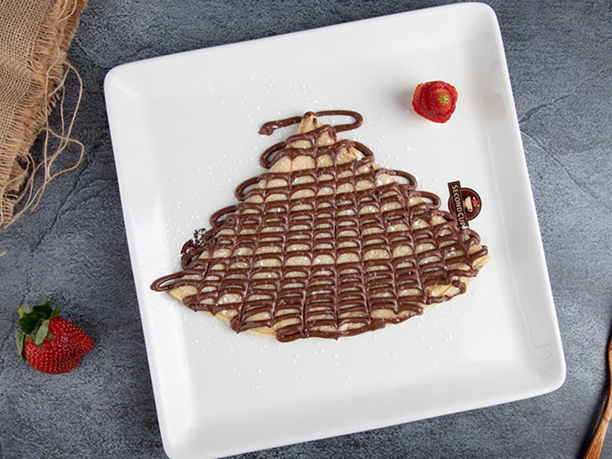 Plain Nutella Chocolate Crepe