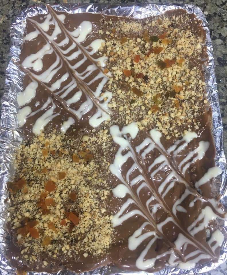 Chocolate with Hazelnut Pie