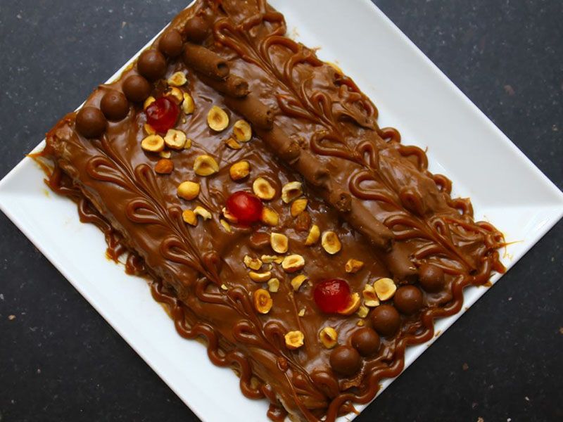 Chocolate With Hazelnut Pie
