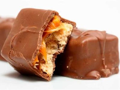 Fried Snickers Chocolate