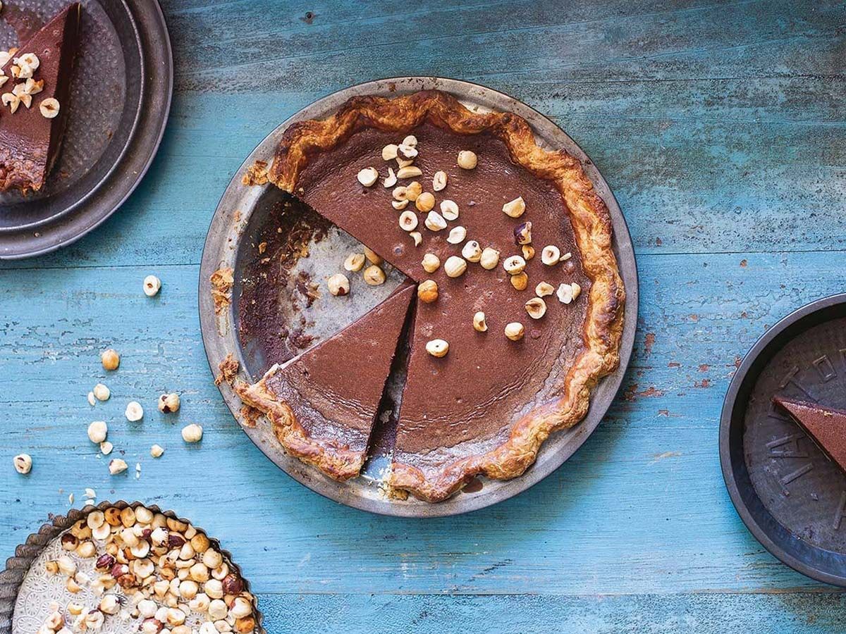 Nutella Chocolate Pie