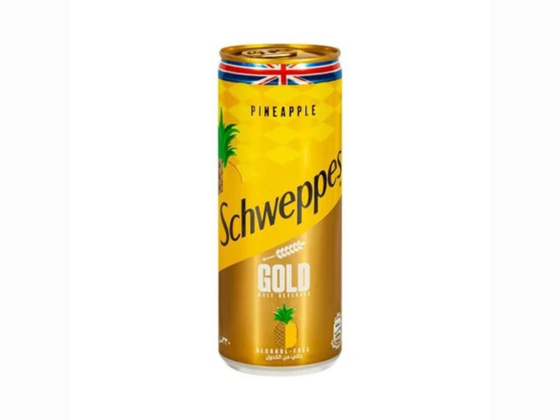Schweppes Gold Apple Can