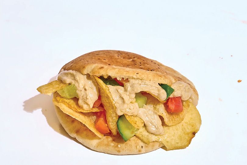 Chipsy Salad and Tahini
