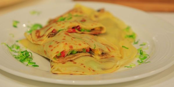 Cheddar Cheese Crepe