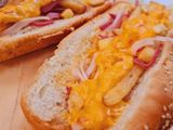 French Fries With Cheddar Cheese Sandwich