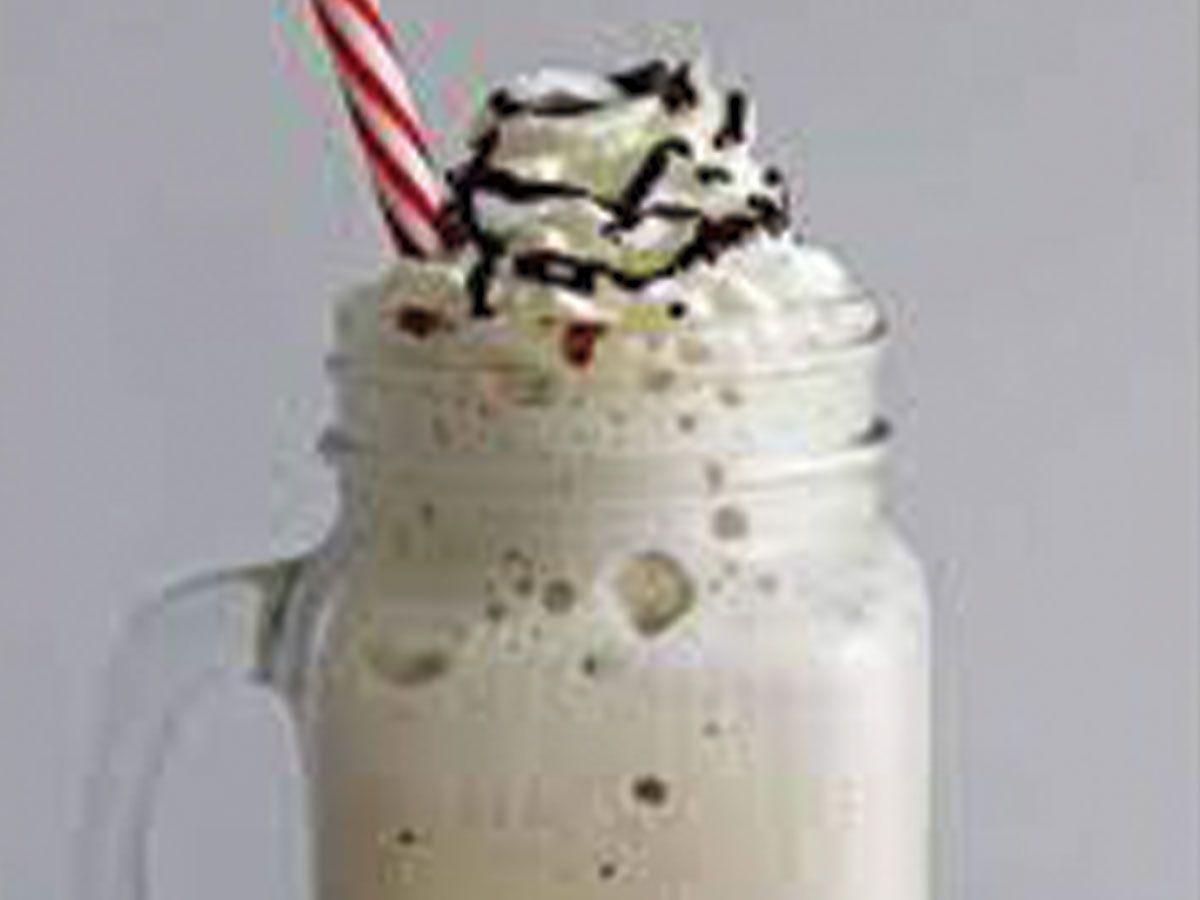 Sherry chocolate frappe