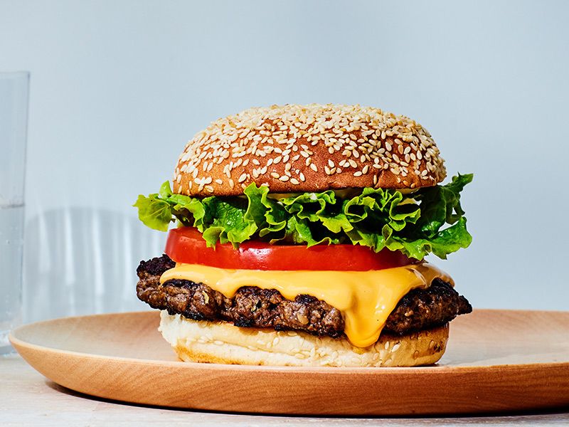 Cheese Burger Sandwich