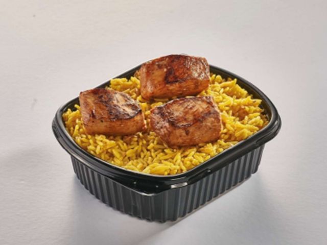 Shish Tawook With Rice Platter