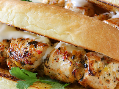 Shish Tawook Sandwich