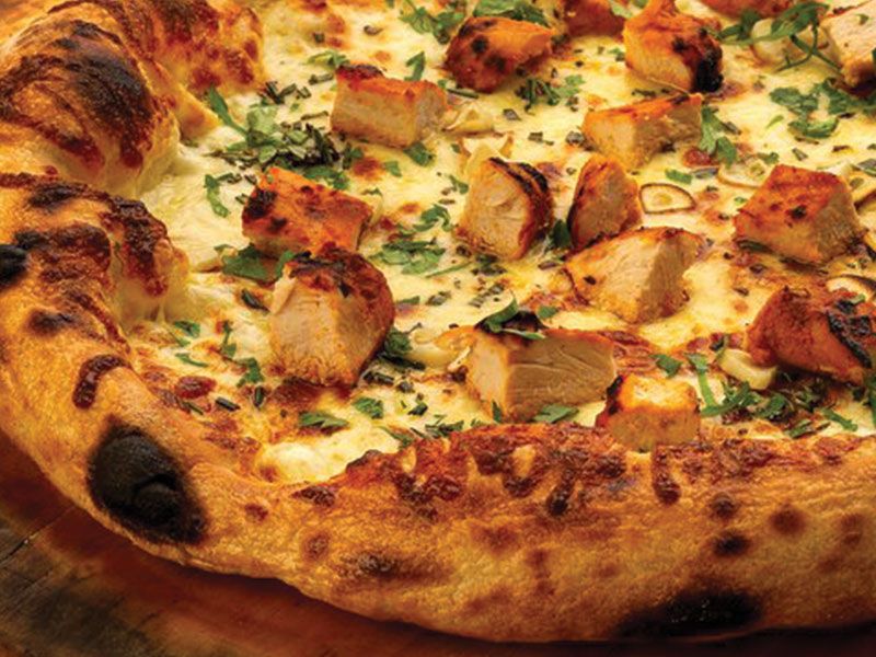 Shish Tawook pizza