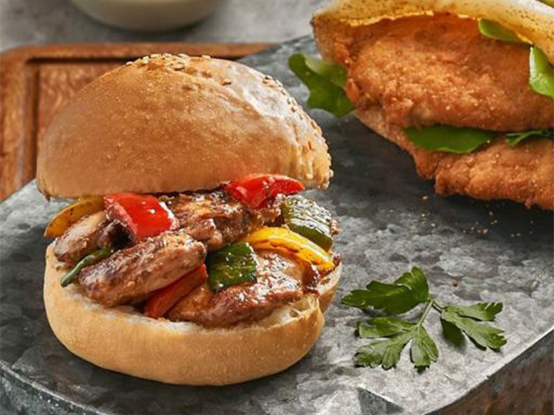 Shish sandwich