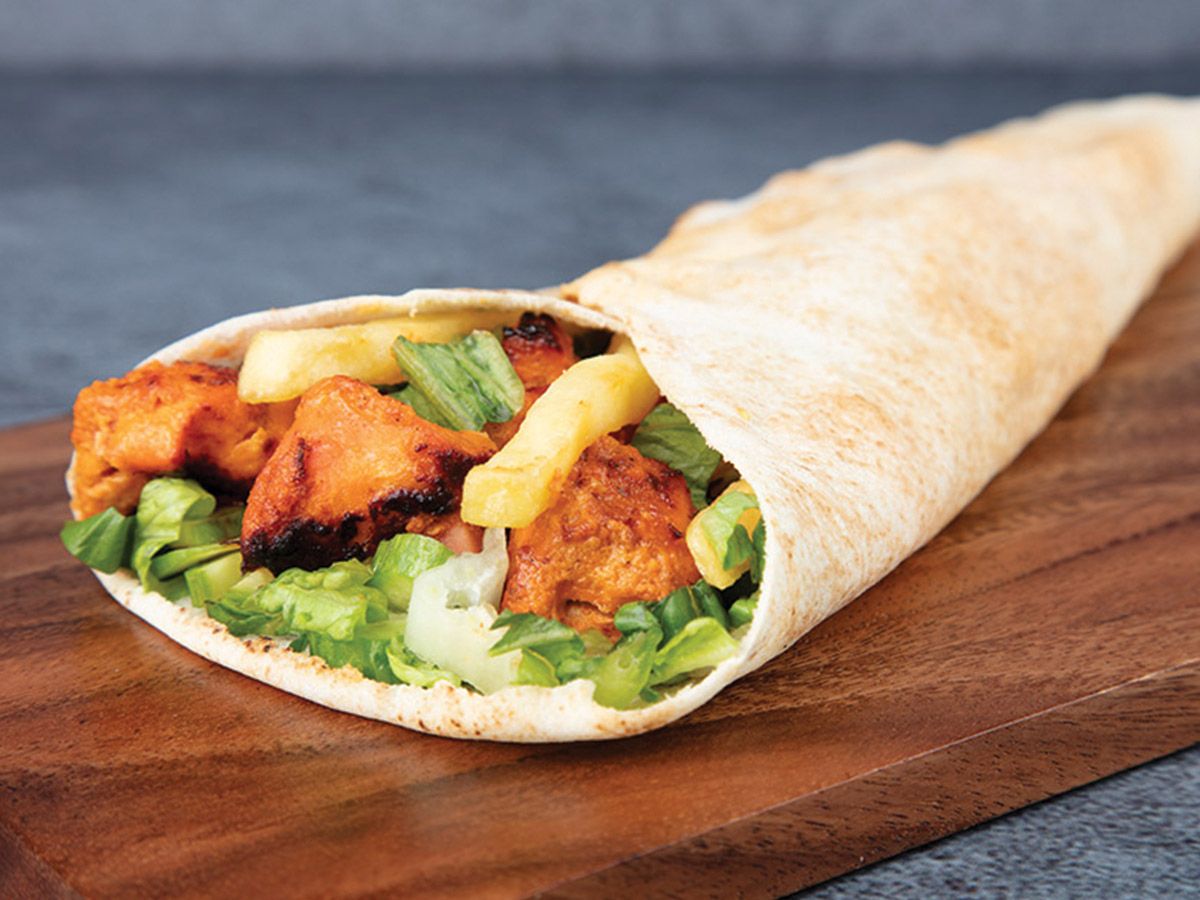 Shish tawook sandwich