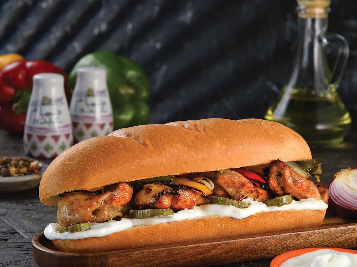 Shish Tawook Sandwich