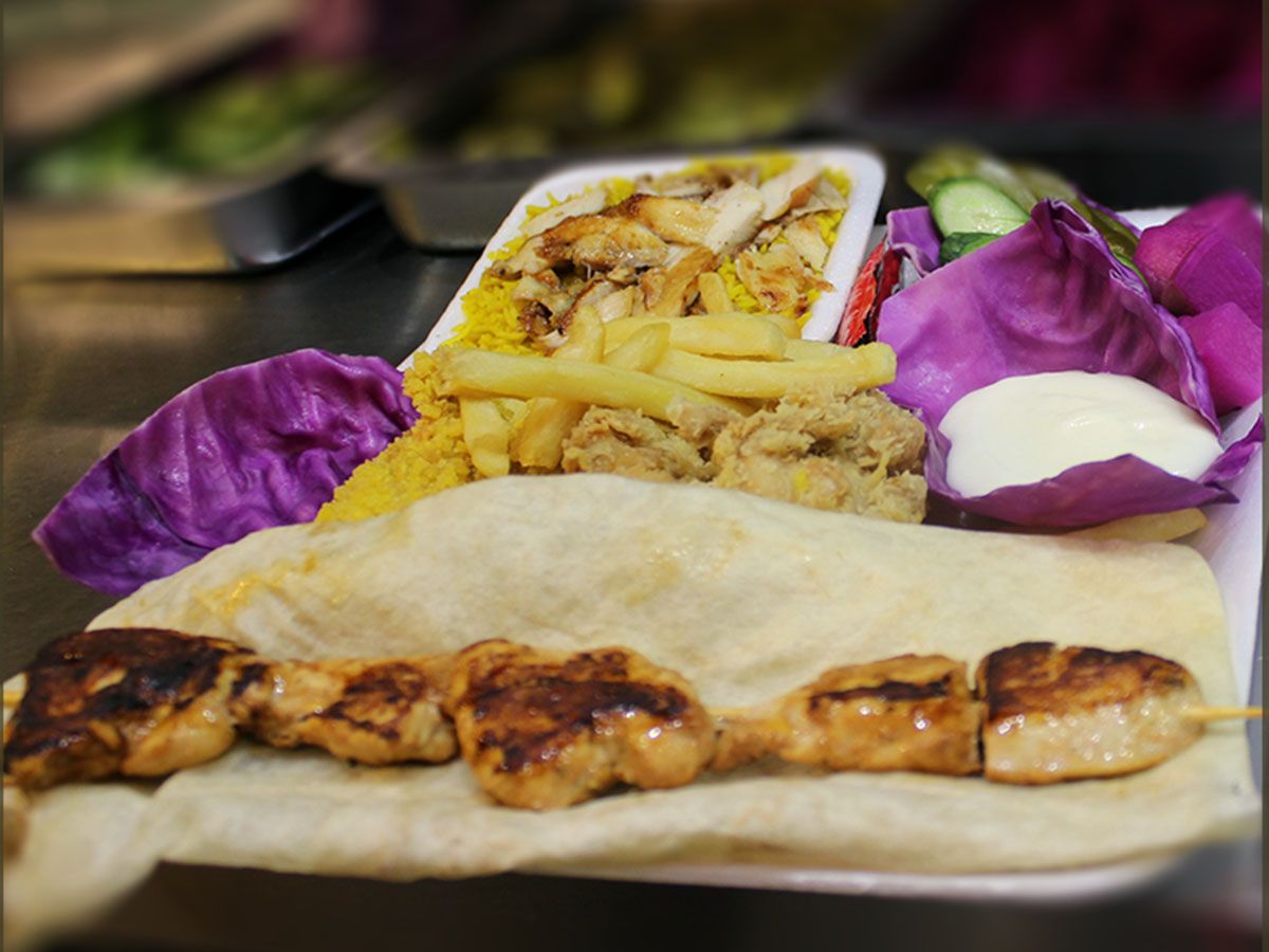 Shish tawook Fatteh