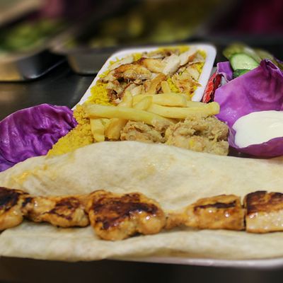 Shish tawook Fatteh