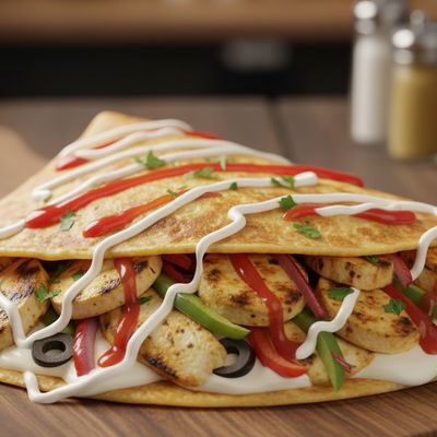 Shish Tawook Crepe
