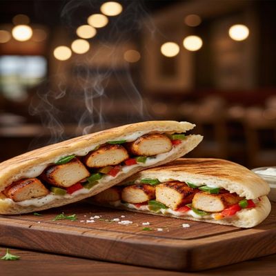Shish Tawook sandwich