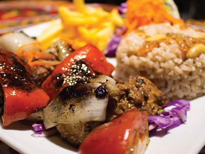 Shish Tawook Platter