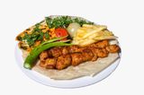 Shish Tawook Sandwich Saj Bread