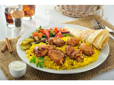 Syrian Chicken Fajita Meal