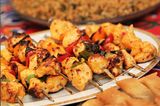 Charcoal Grilled Shish Tawook Meal