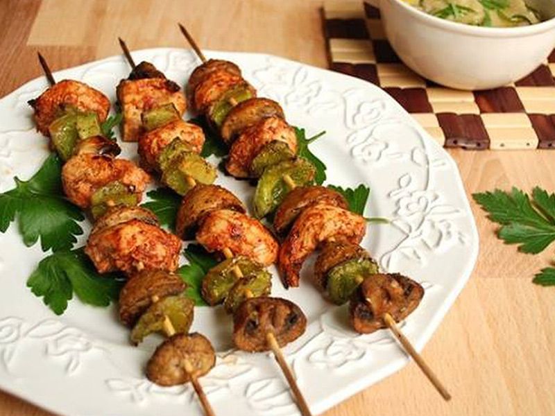 Shish Tawook Platter