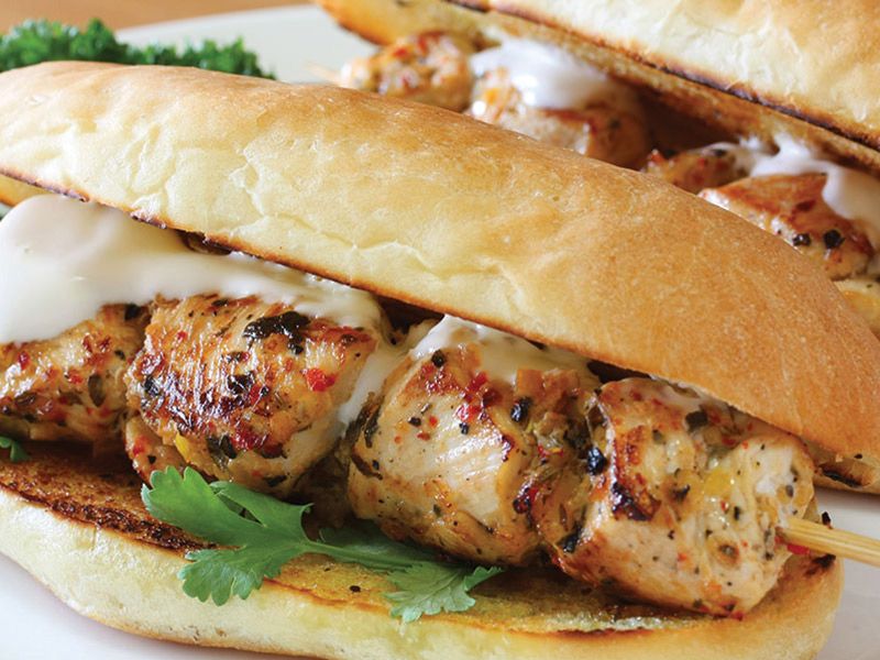 Shish Tawook Sandwich