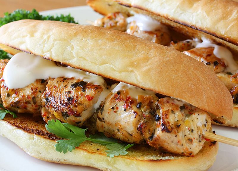 Shish Tawook Sandwich
