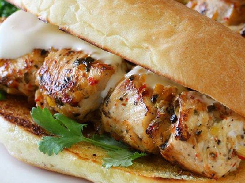 Shish Tawook Sandwich
